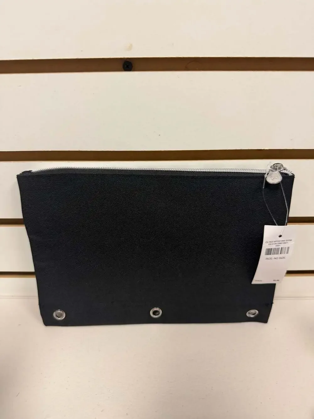 Justice Est. 2004 Exclusive Polka Dot and Stripe 3-Ring Binder Pencil Pouch NWT